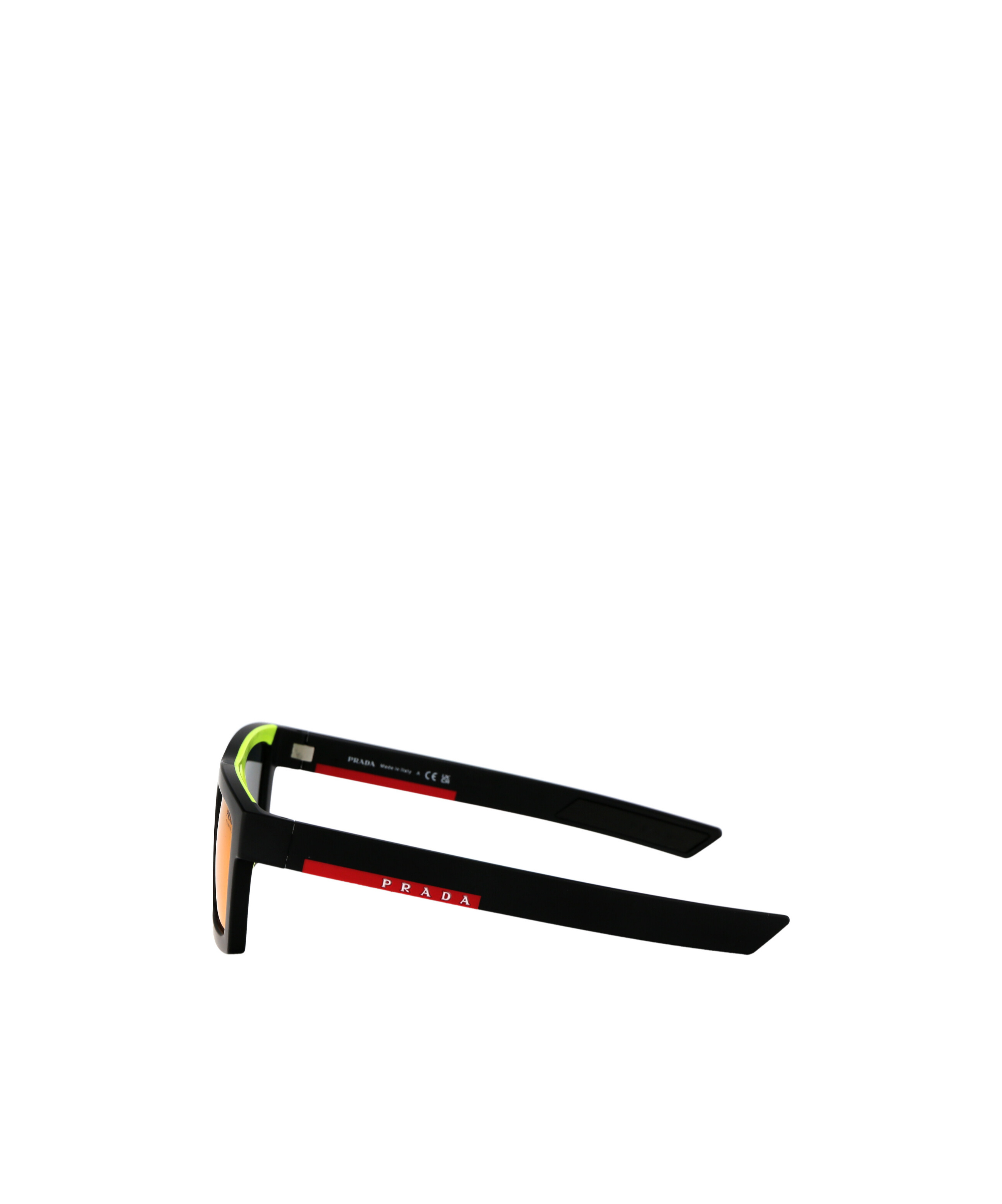 Prada Eyewear Rectangular Frame Sunglasses In Black