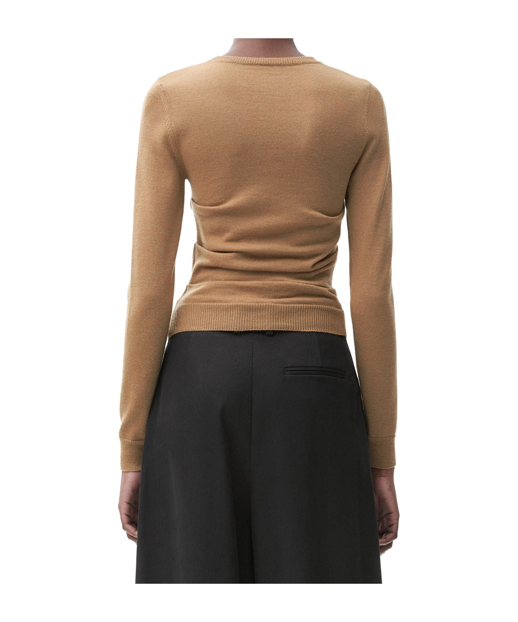 LOEWE DRAPED SWEATER 