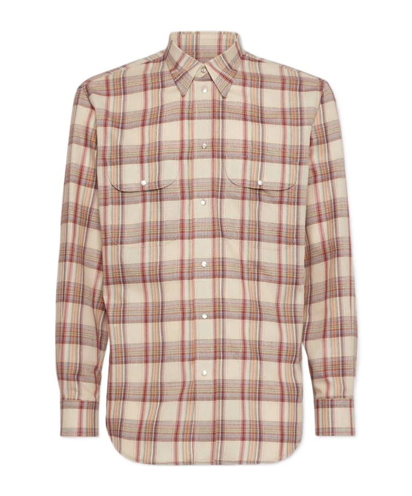 Dsquared2 Checked Pocket Shirt In Neutral