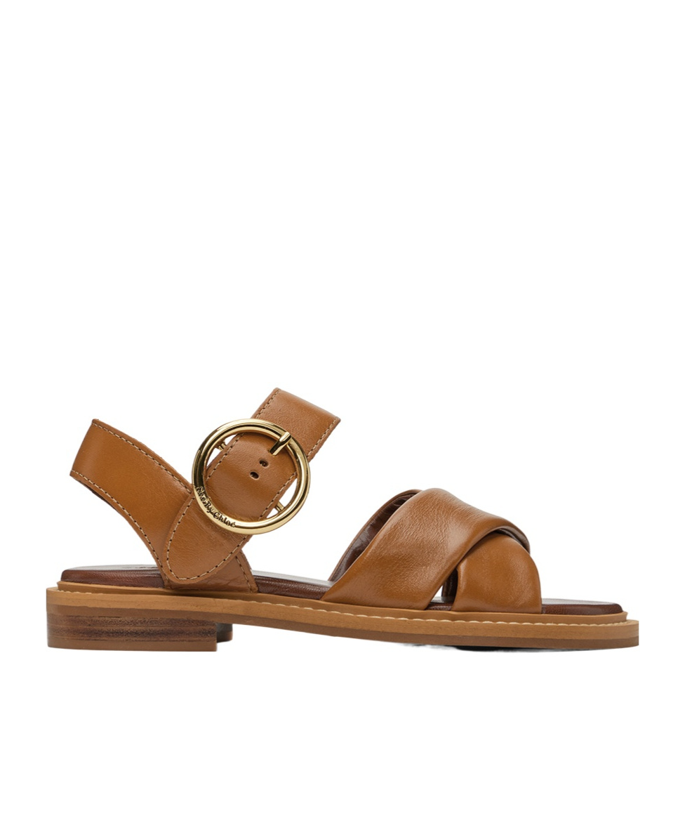 See By Chloé Tan Lyna Sandals In Brown