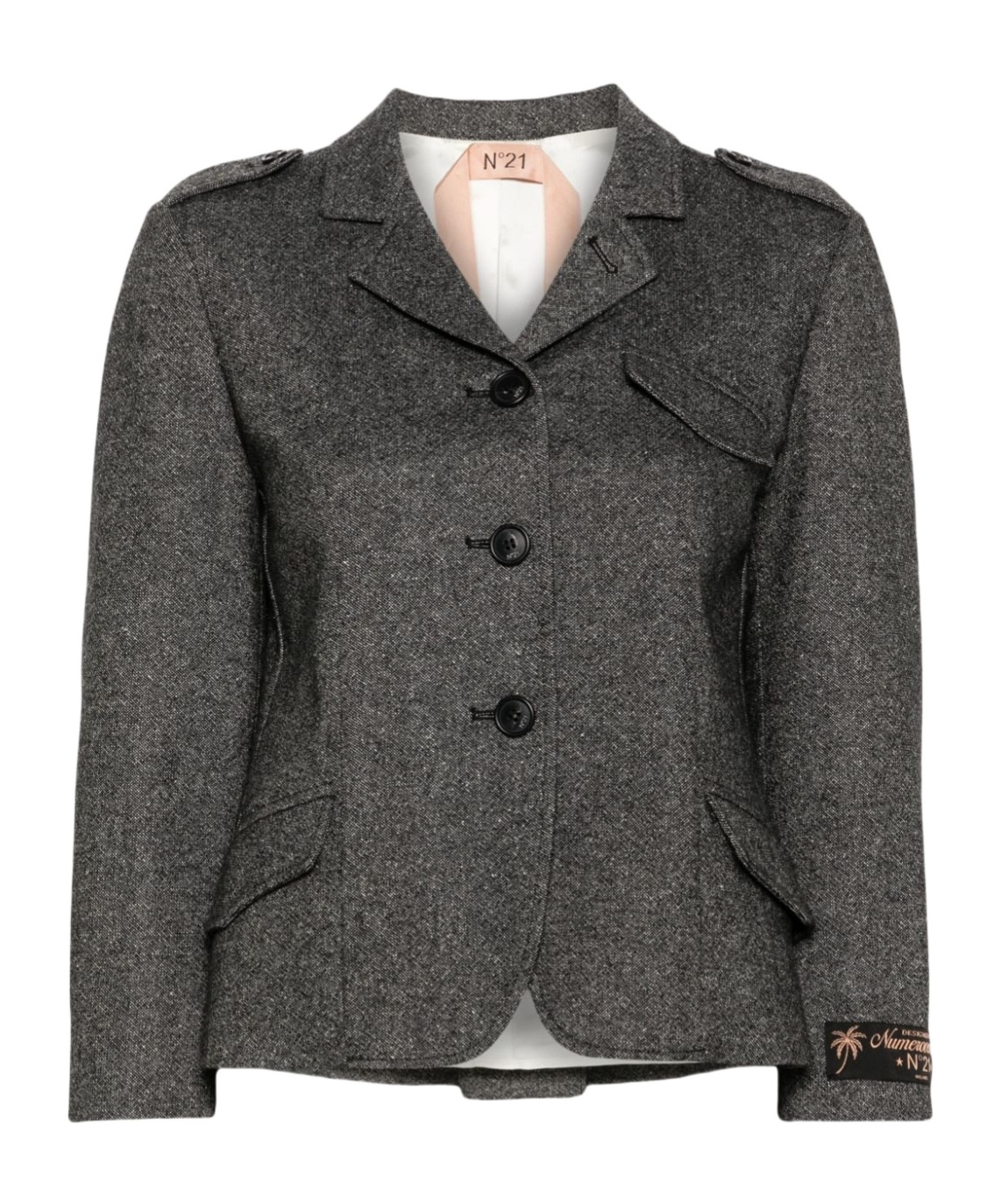 N°21 MÉLANGE-EFFECT JACKET