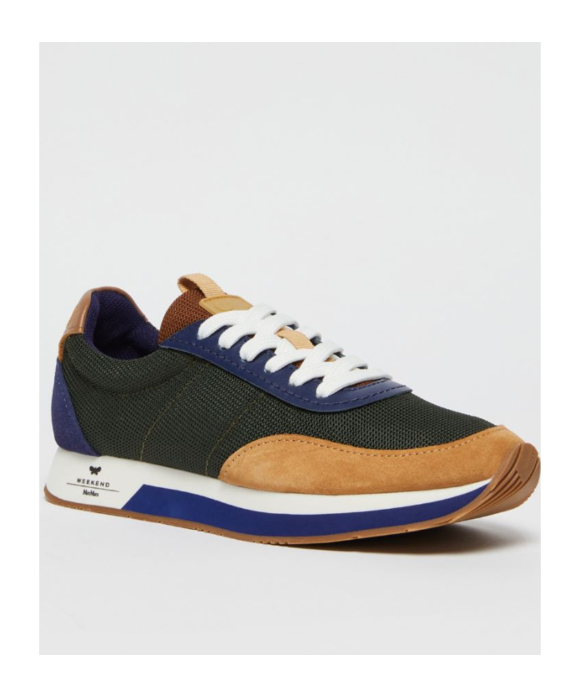 Weekend Max Mara Laced Sneakers In Multicolor