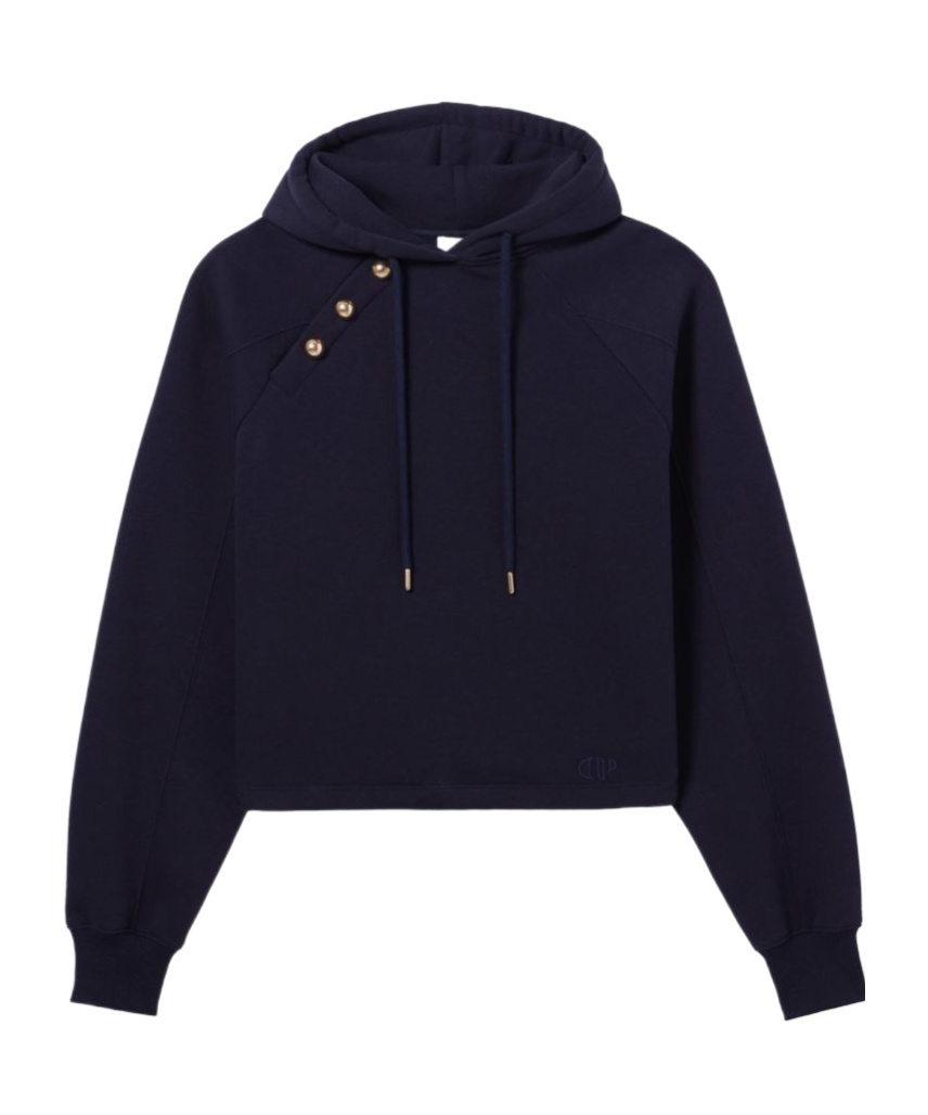 Claudie Pierlot Long Sleeve Sweatshirt In Black