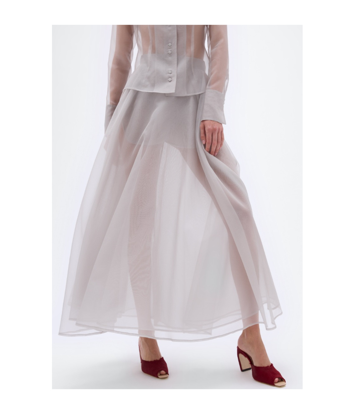 Remain Birger Christensen Wide Maxi Skirt