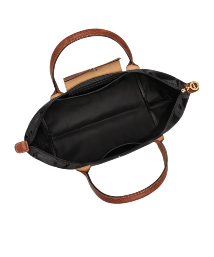 Longchamp Large Le Pliage Tote Bag In Black