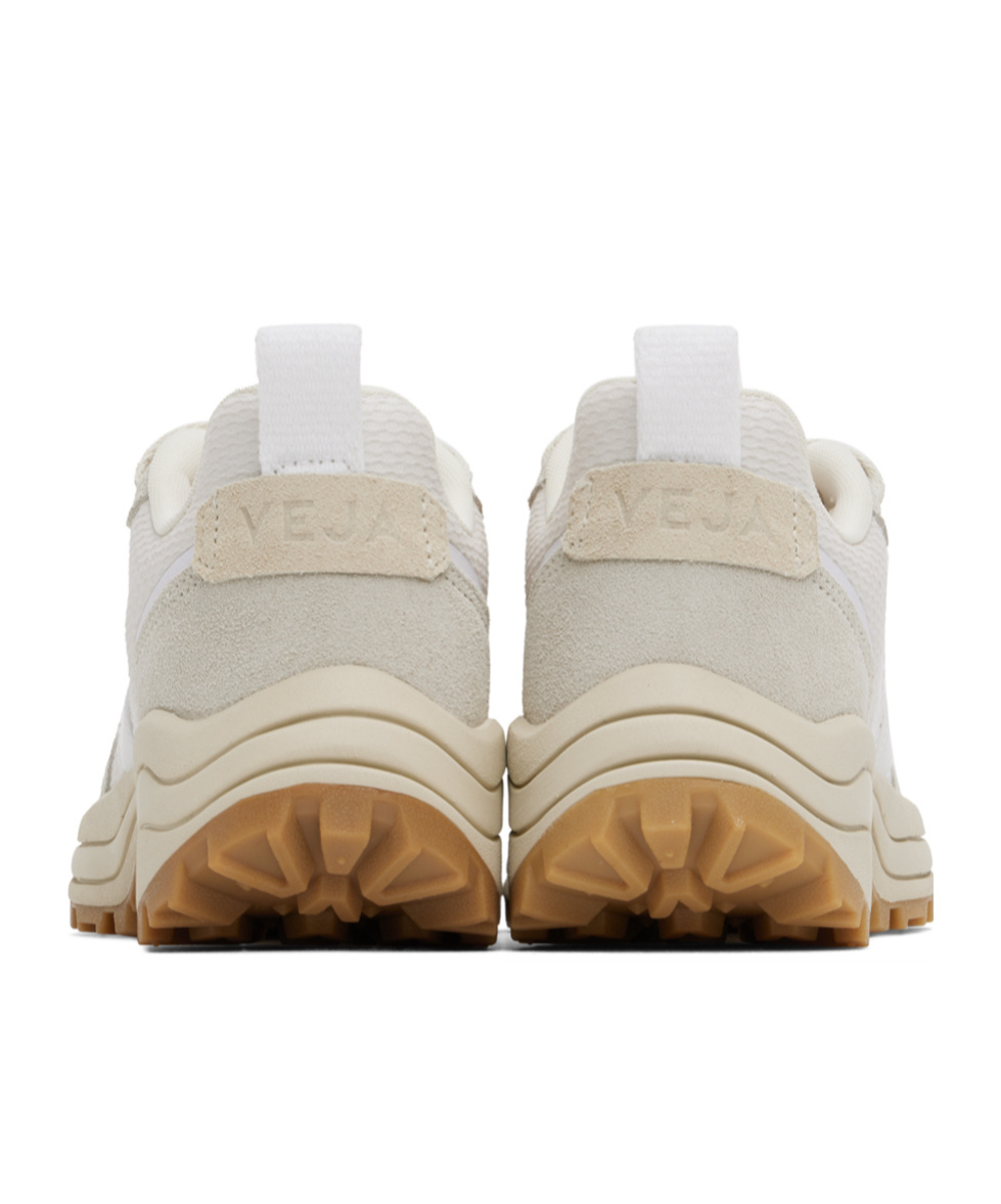 Veja Lace-up Low-cut Sneakers In White
