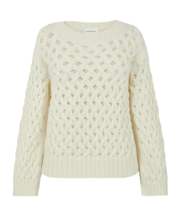 P.a.r.o.s.h Braid Jumper In White