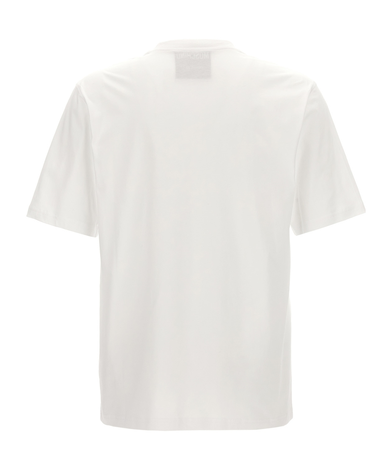 Moschino Upside Down Logo T-shirt In White
