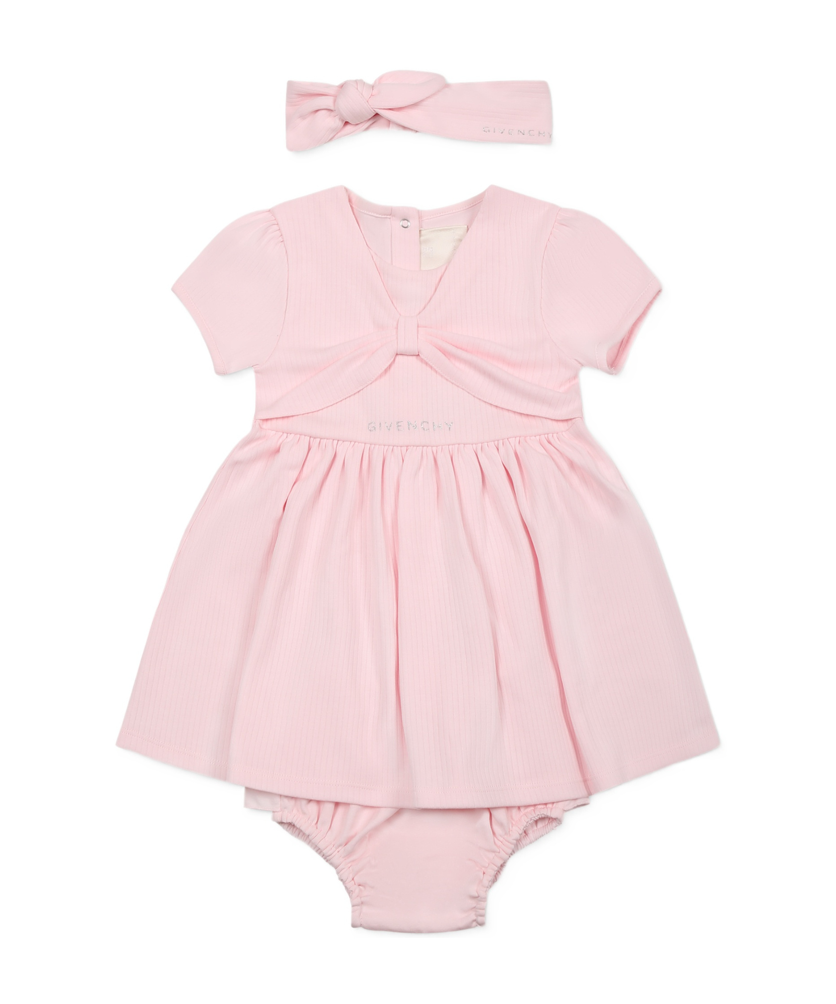 Givenchy Short-sleeved Dress Set In Pink