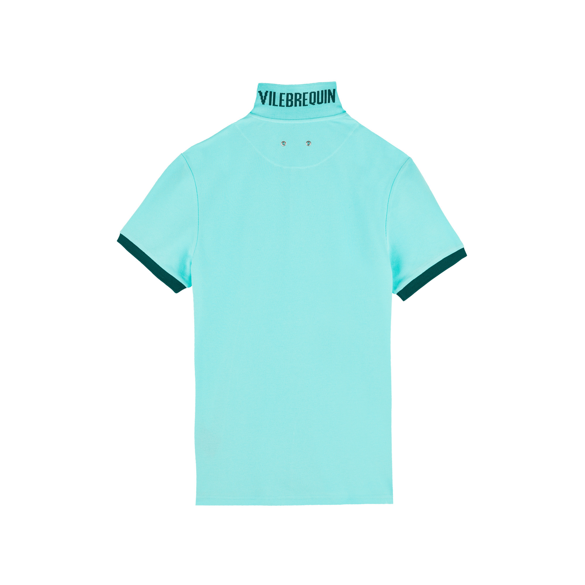 Vilebrequin Turtle-embroidered Polo Shirt In Blue