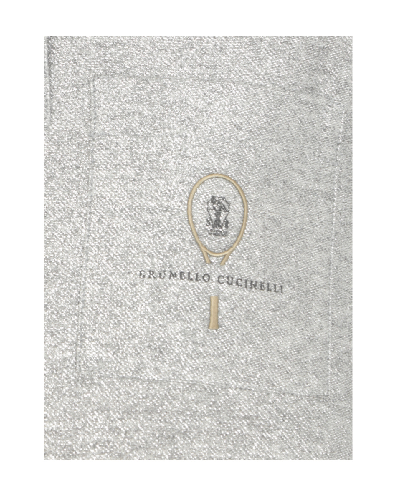 Brunello Cucinelli Short-sleeved Polo Shirt In Gray