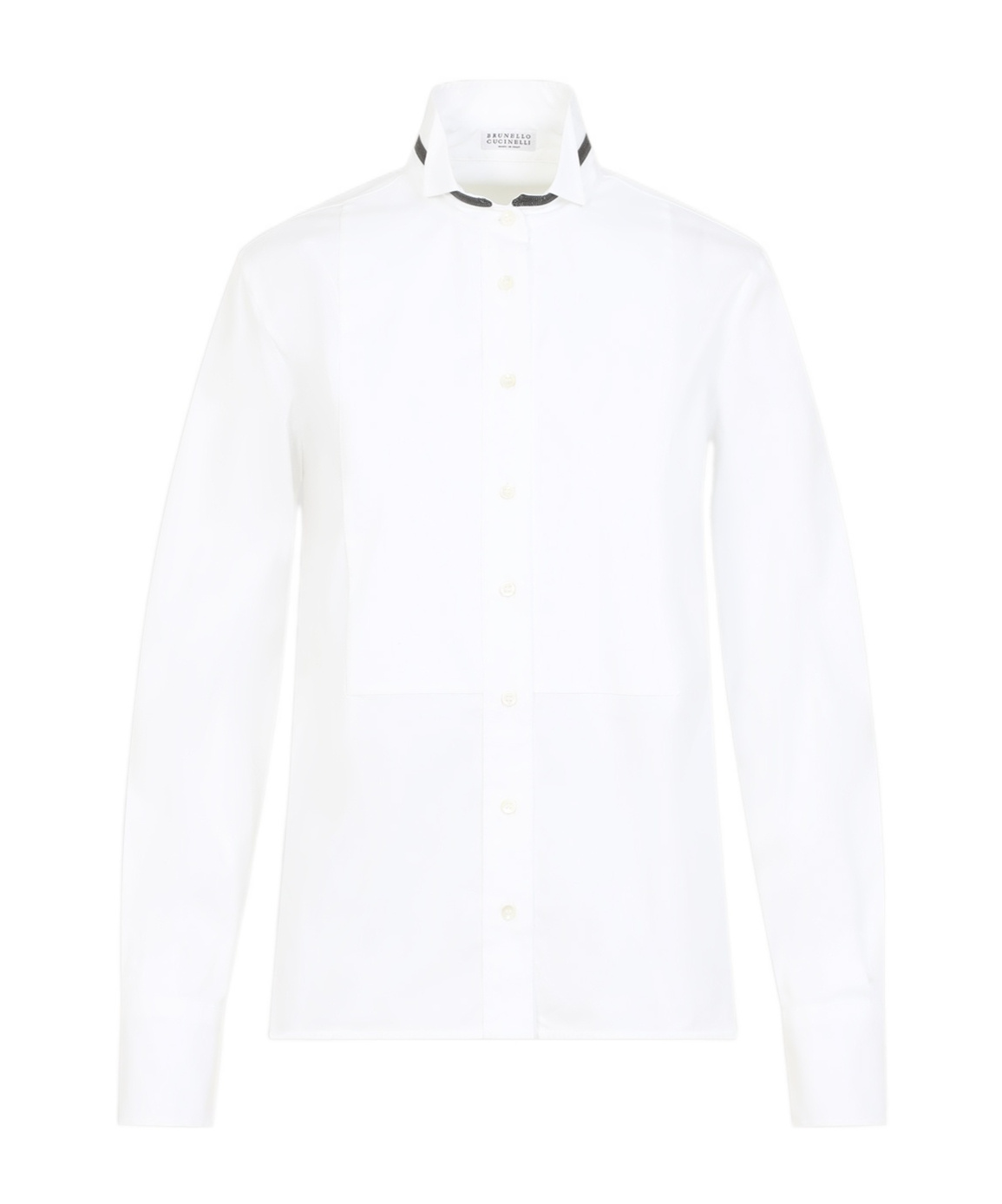 Brunello Cucinelli Long-sleeved Shirt In White