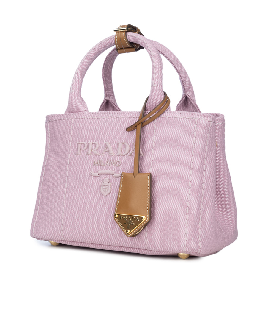 Prada Double-handle Handbag In Pink