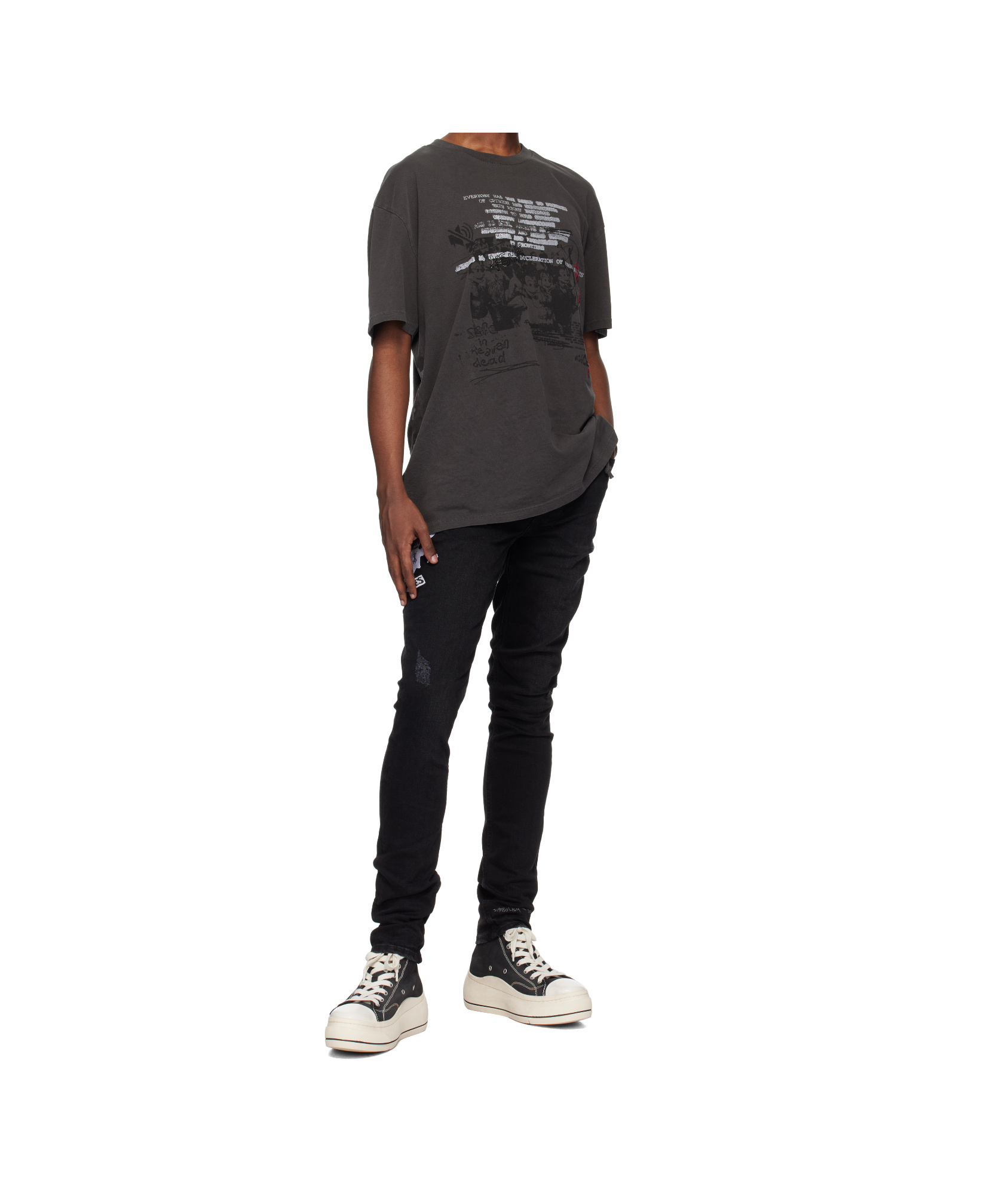 KSUBI JEANS WITH BELT LOOPS