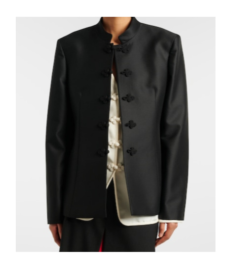 Rohe Wool-blend Jacket In Black