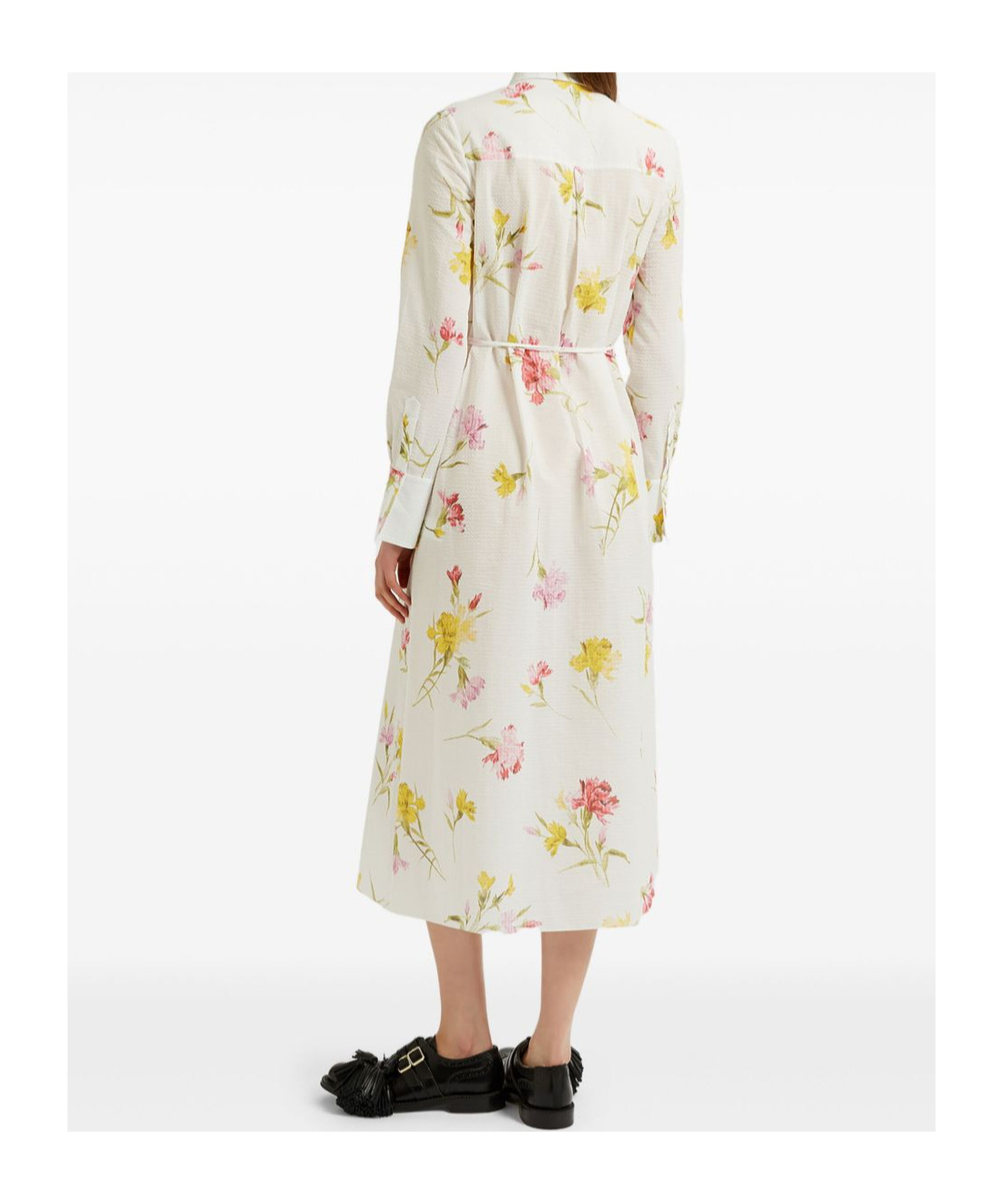 Shop Erdem Floral Shirt Dress