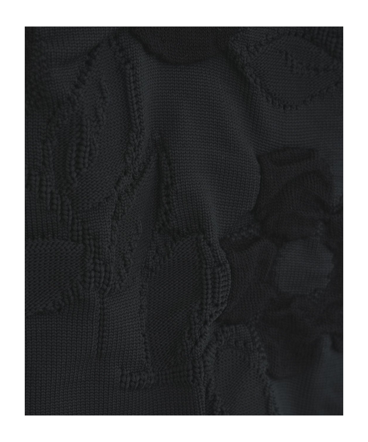 Comme Des Garçons Long-sleeved Sweater In Gray