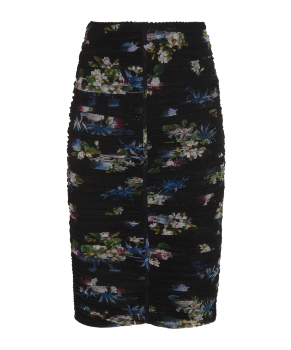 Blumarine Knee Length And Midi Skirts In Black