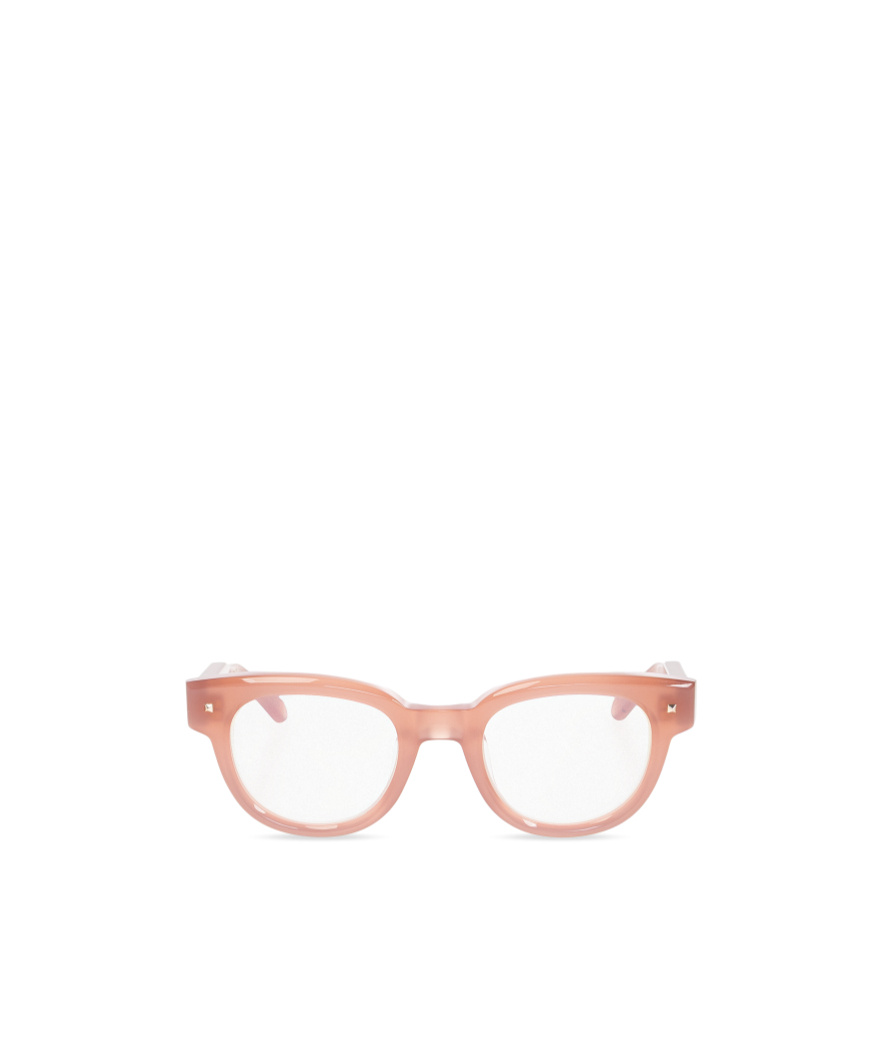 Valentino Full-frame Plain Glasses In White