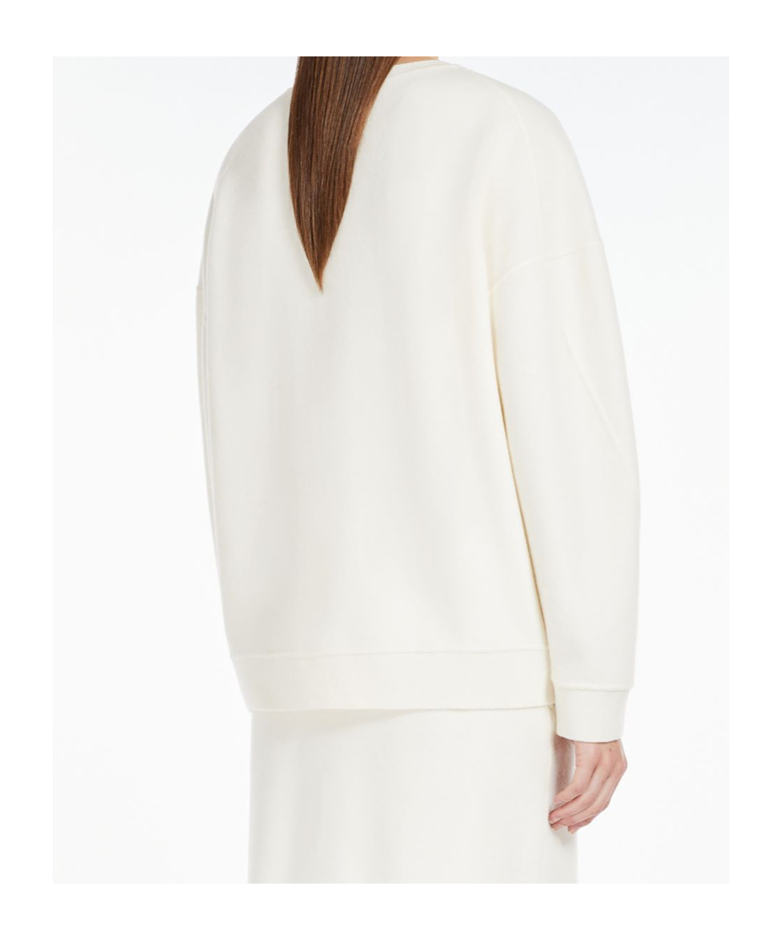 MAX MARA LONG-SLEEVED WOOL CASHMERE SWEATER
