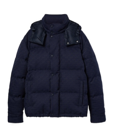 Gucci Gg Down Jacket In Black