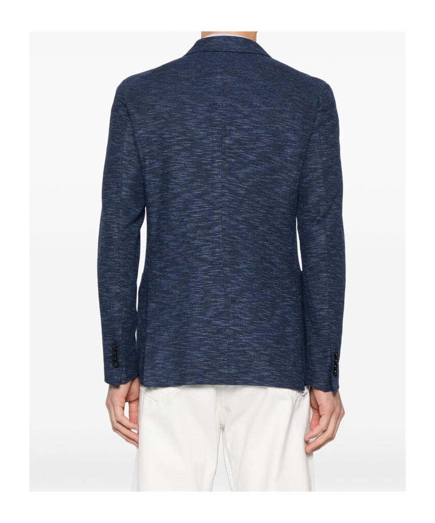 Tagliatore Double-breasted Blazer In Blue