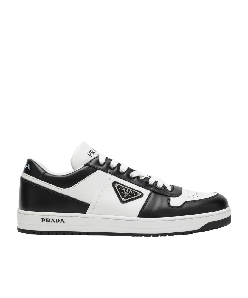 Prada Low-top Sneakers For Downtown Style In Black