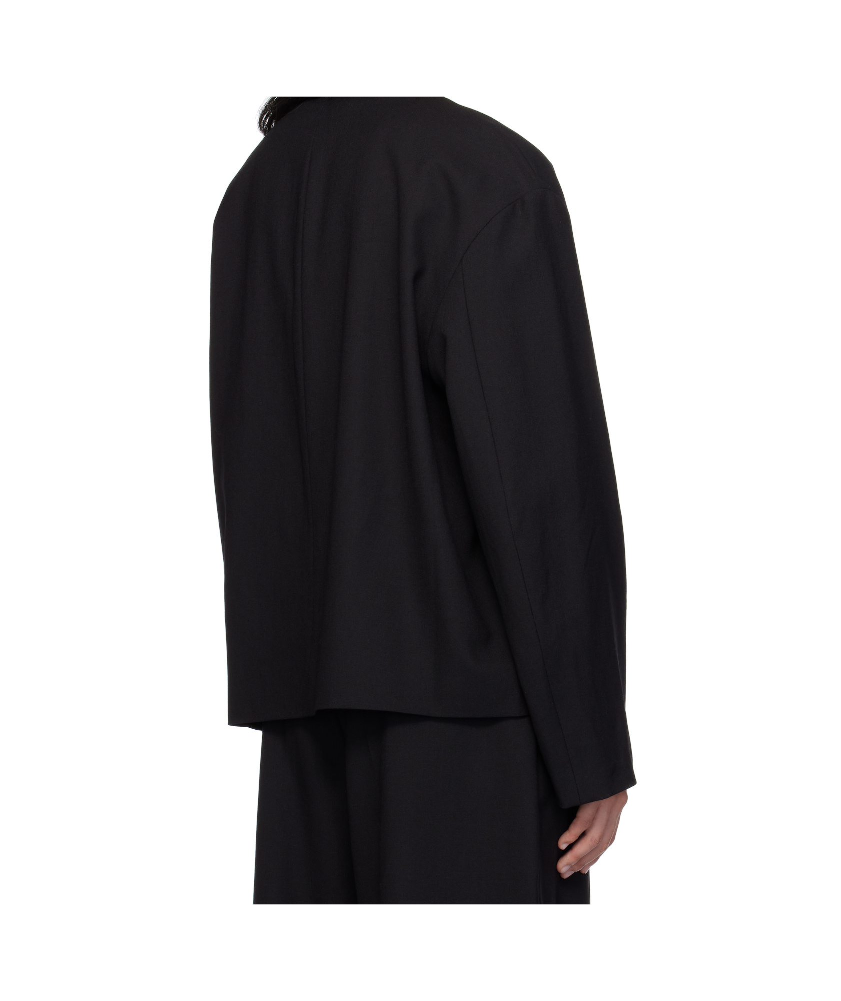 Studio Nicholson Ferro Wool Jacket In Black
