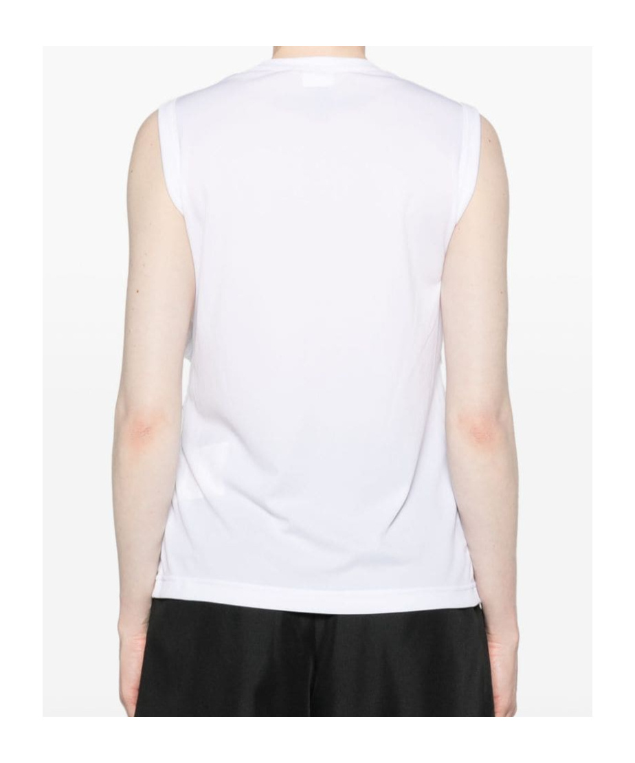 Shop Comme Des Garçons Knot-detailed Jersey Tank Top