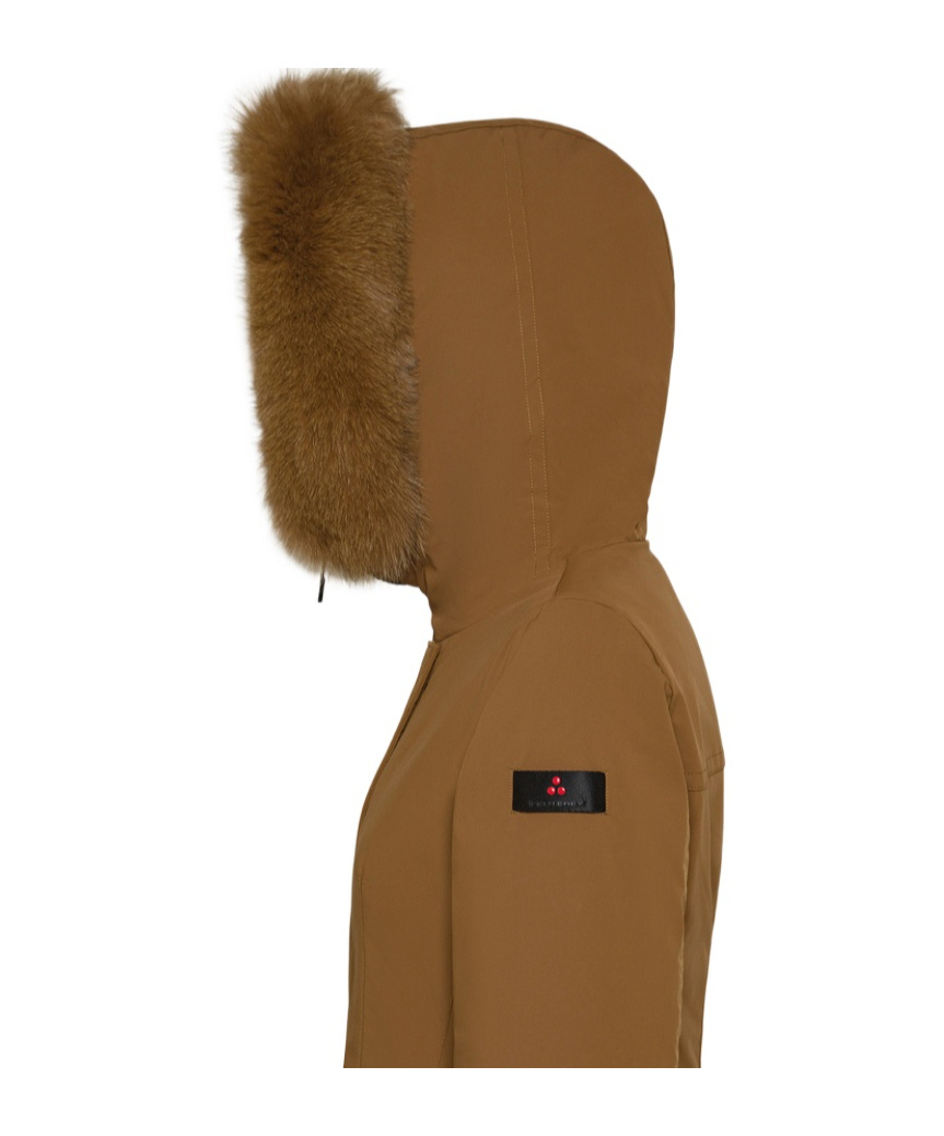 Peuterey Smooth Slim Fit Jacket In Brown