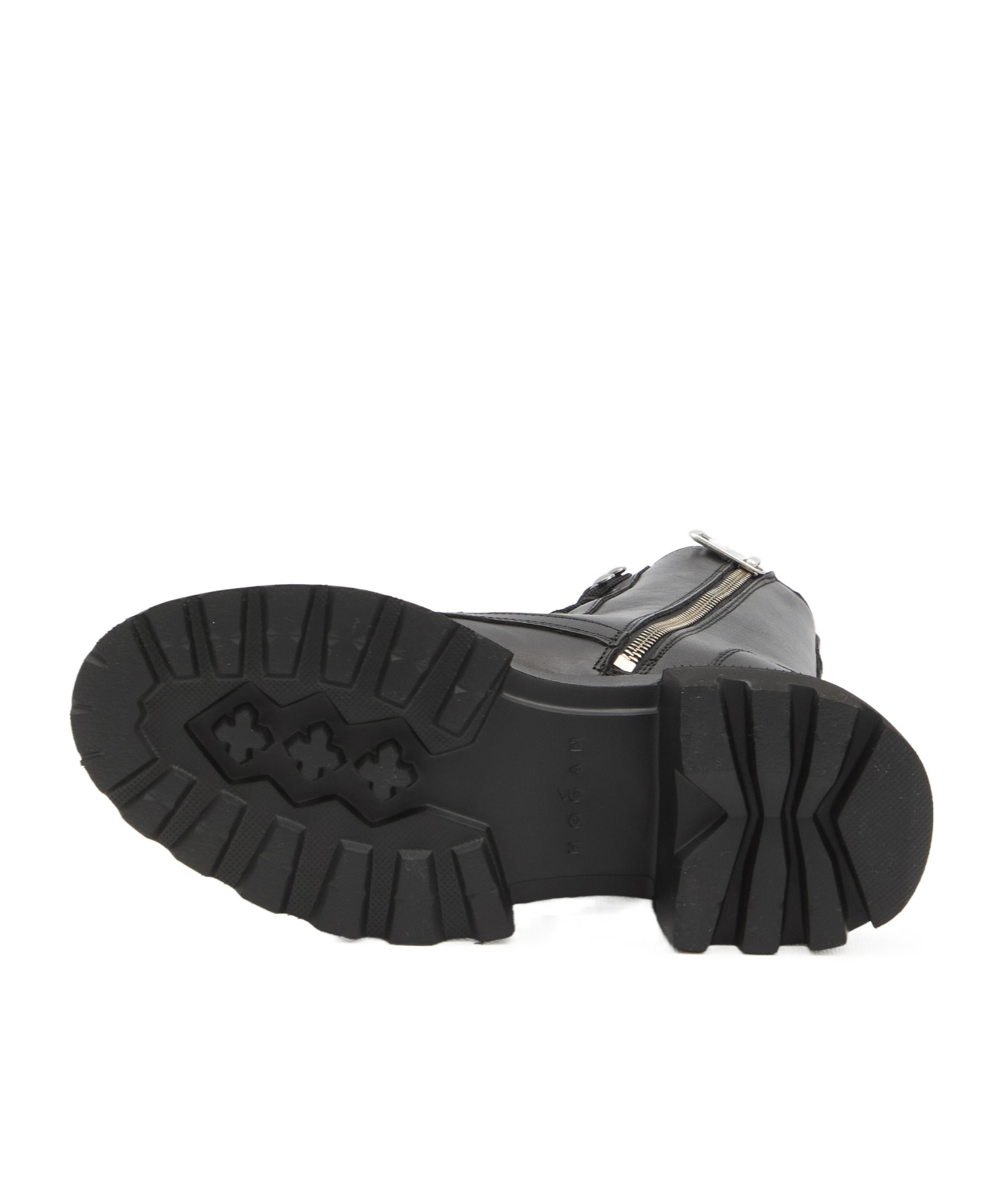 Hogan H674 Combat Boots In Black
