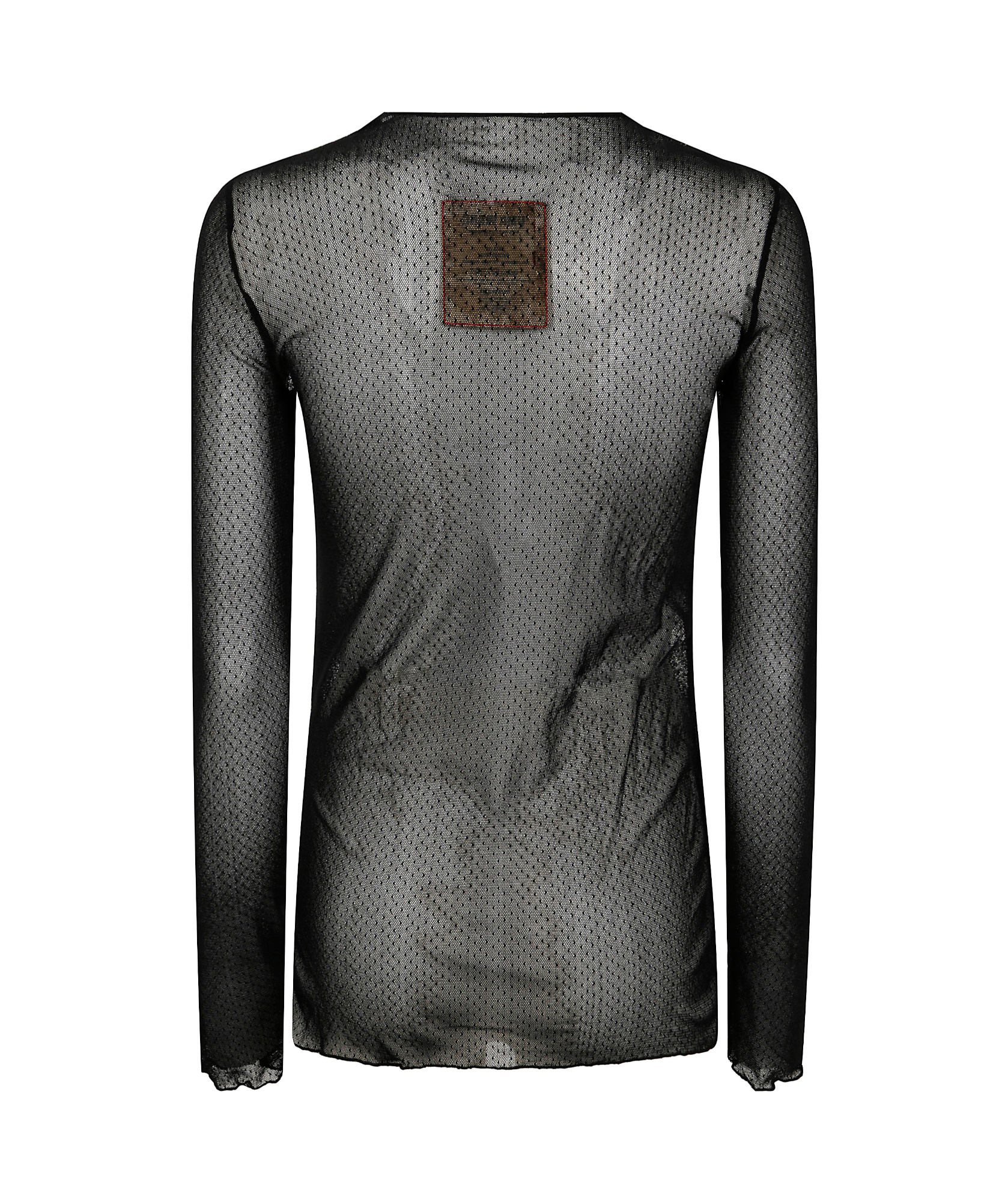Uma Wang Long-sleeved T-shirt In Black