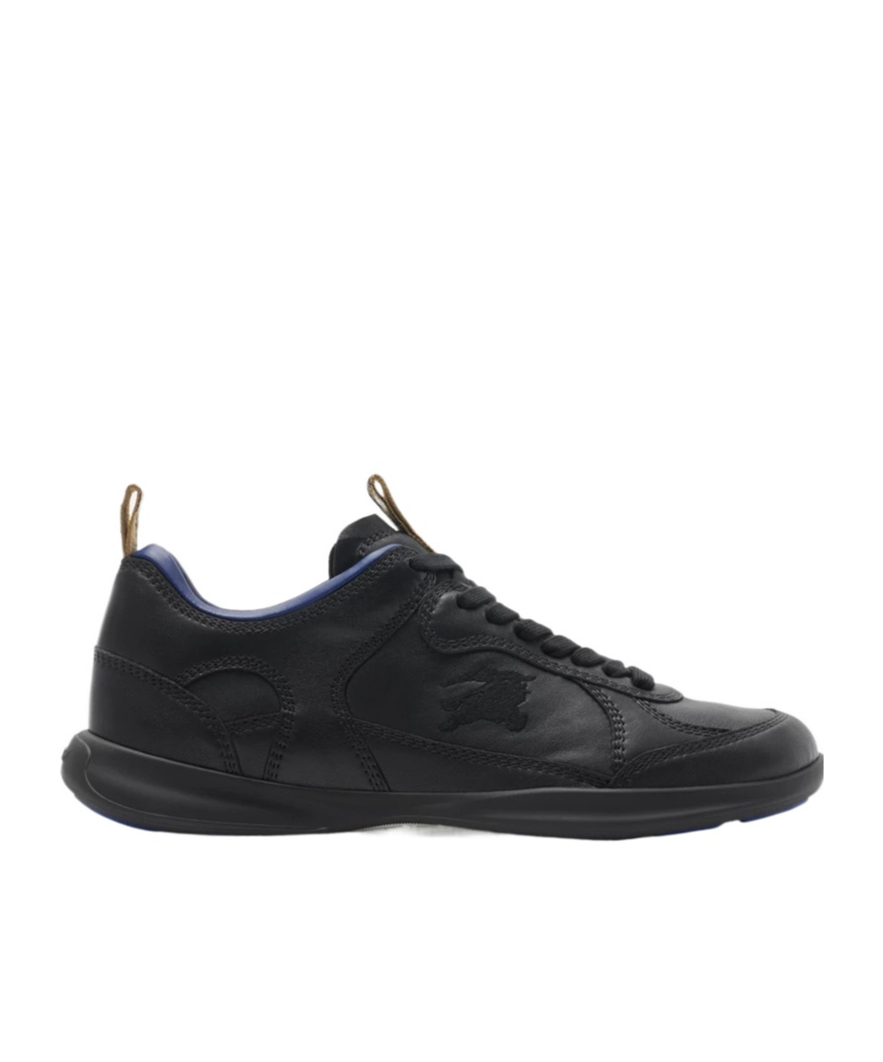 Shop Burberry Matrix Sneakers In Black