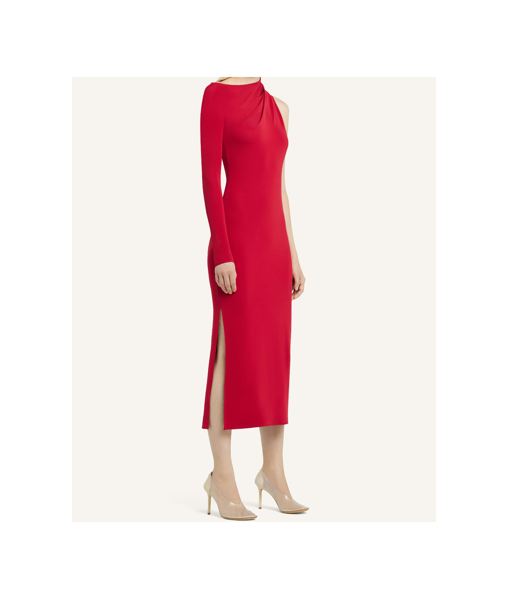 Courrèges Courreges Asymmetrical Midi Dress