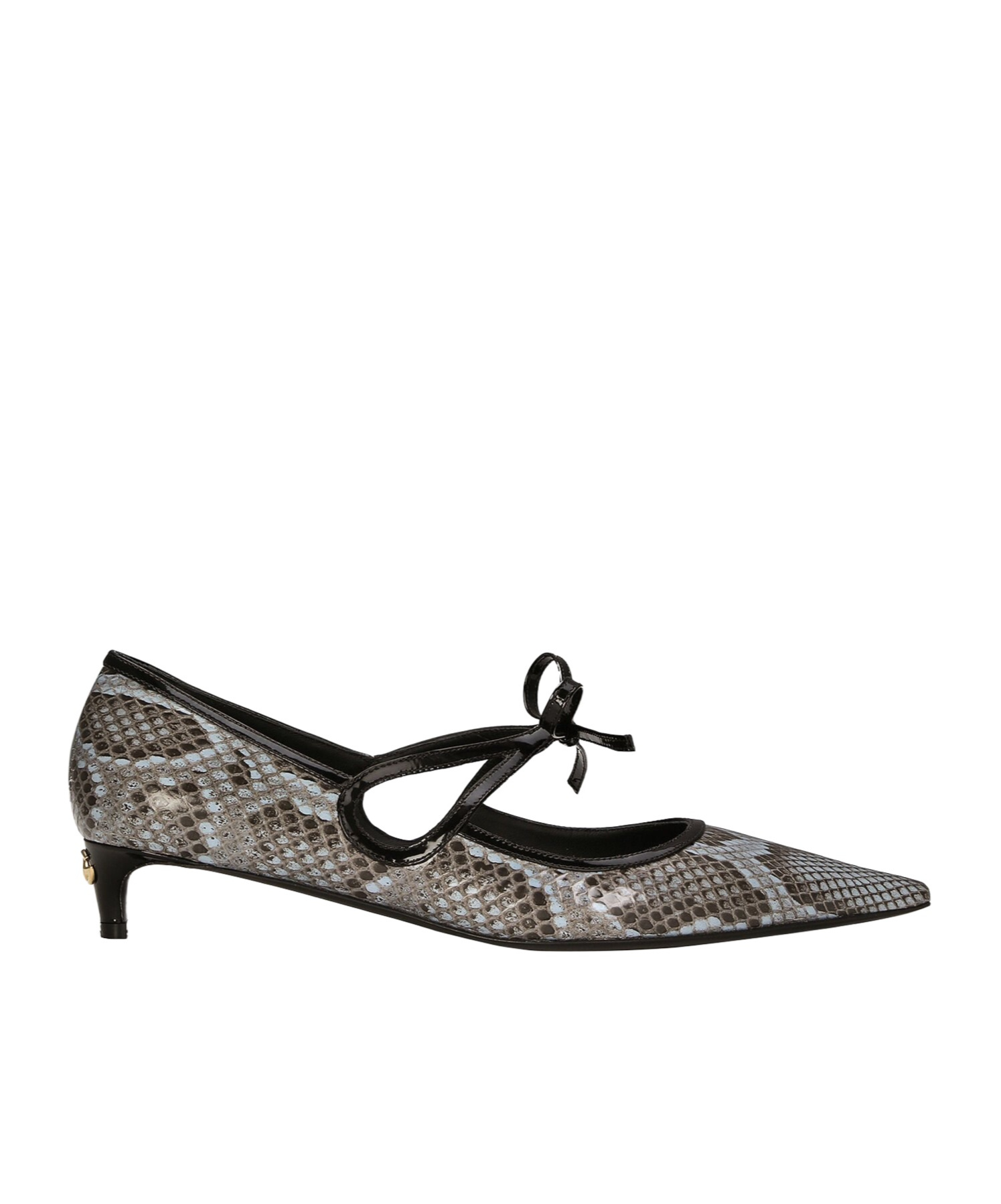 Dolce & Gabbana Logo High Heels In Black