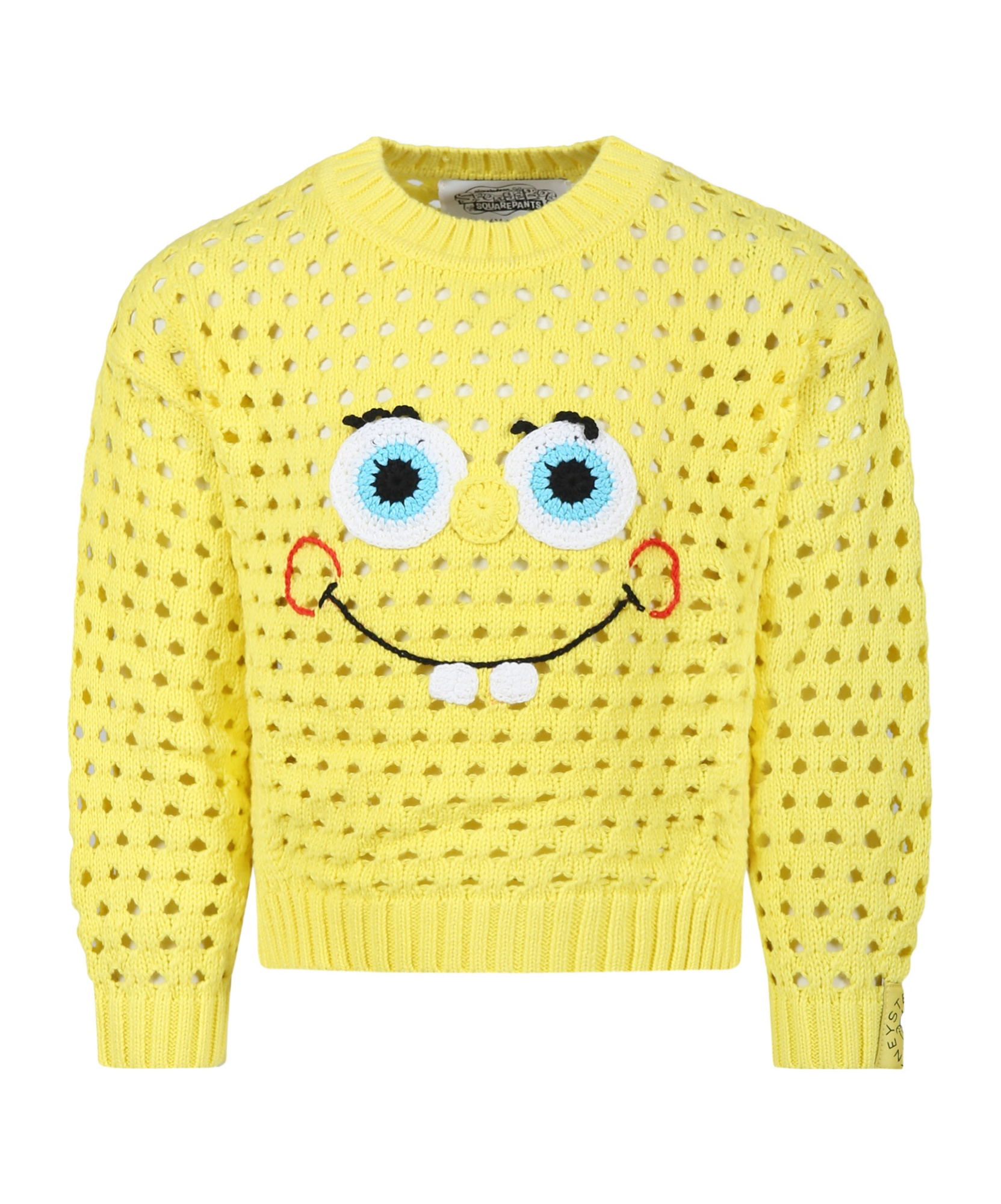 Stella Mccartney Long-sleeved Sweater In Yellow