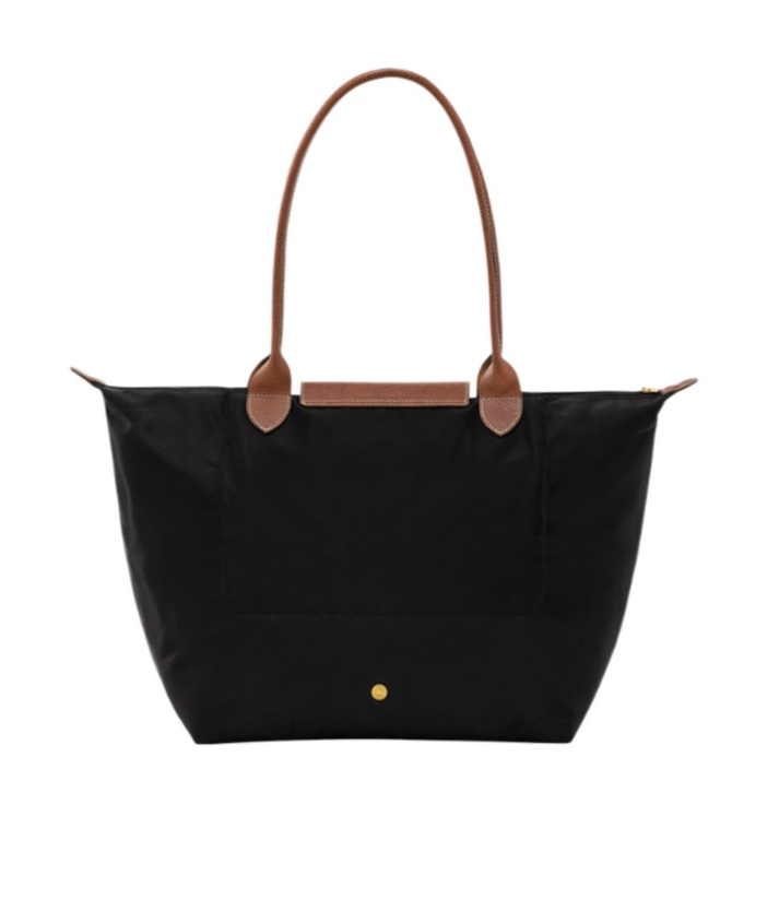 Longchamp Large Le Pliage Tote Bag In Black