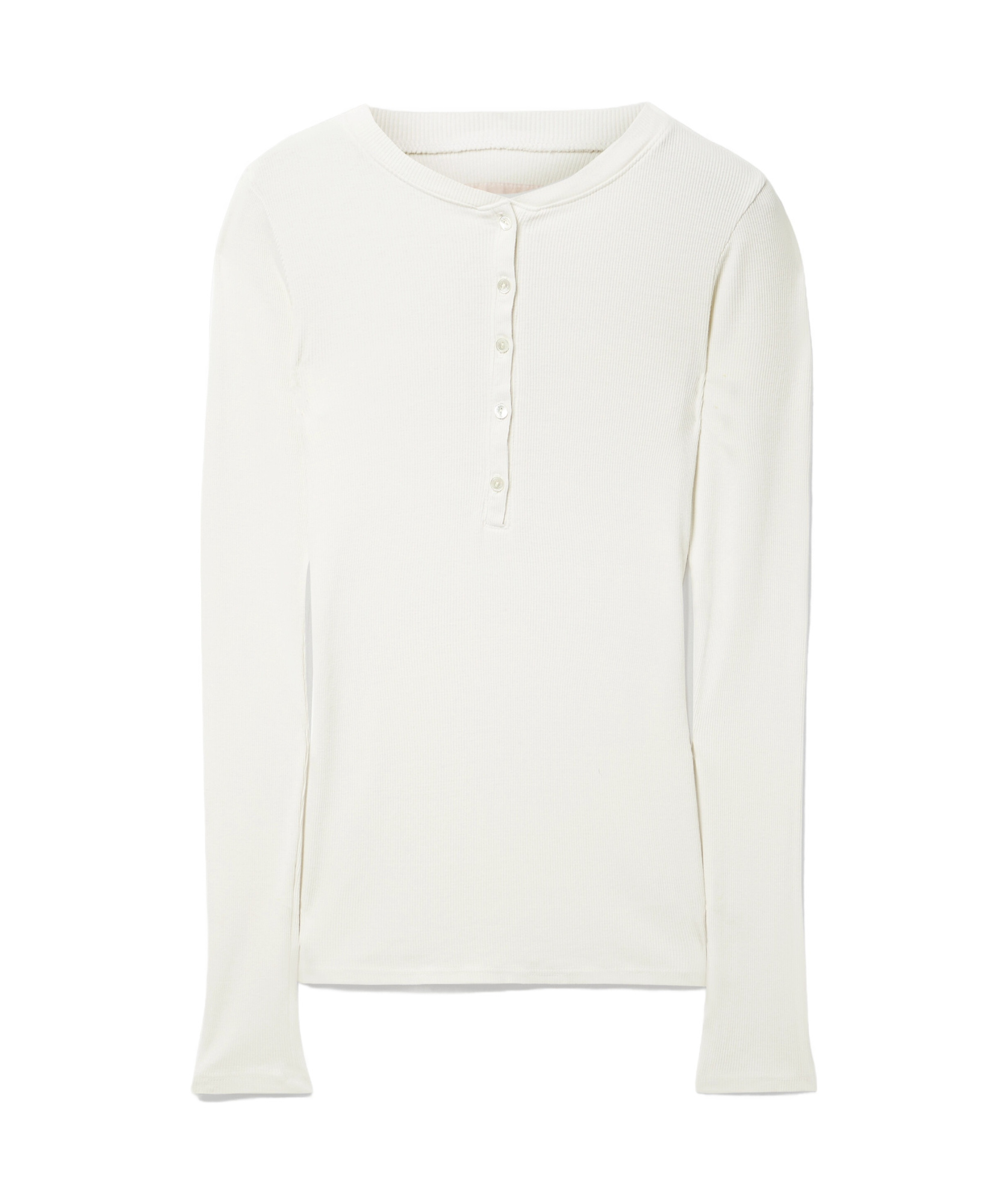 Nili Lotan Jordan Ribbed Knit Pullover In Nude