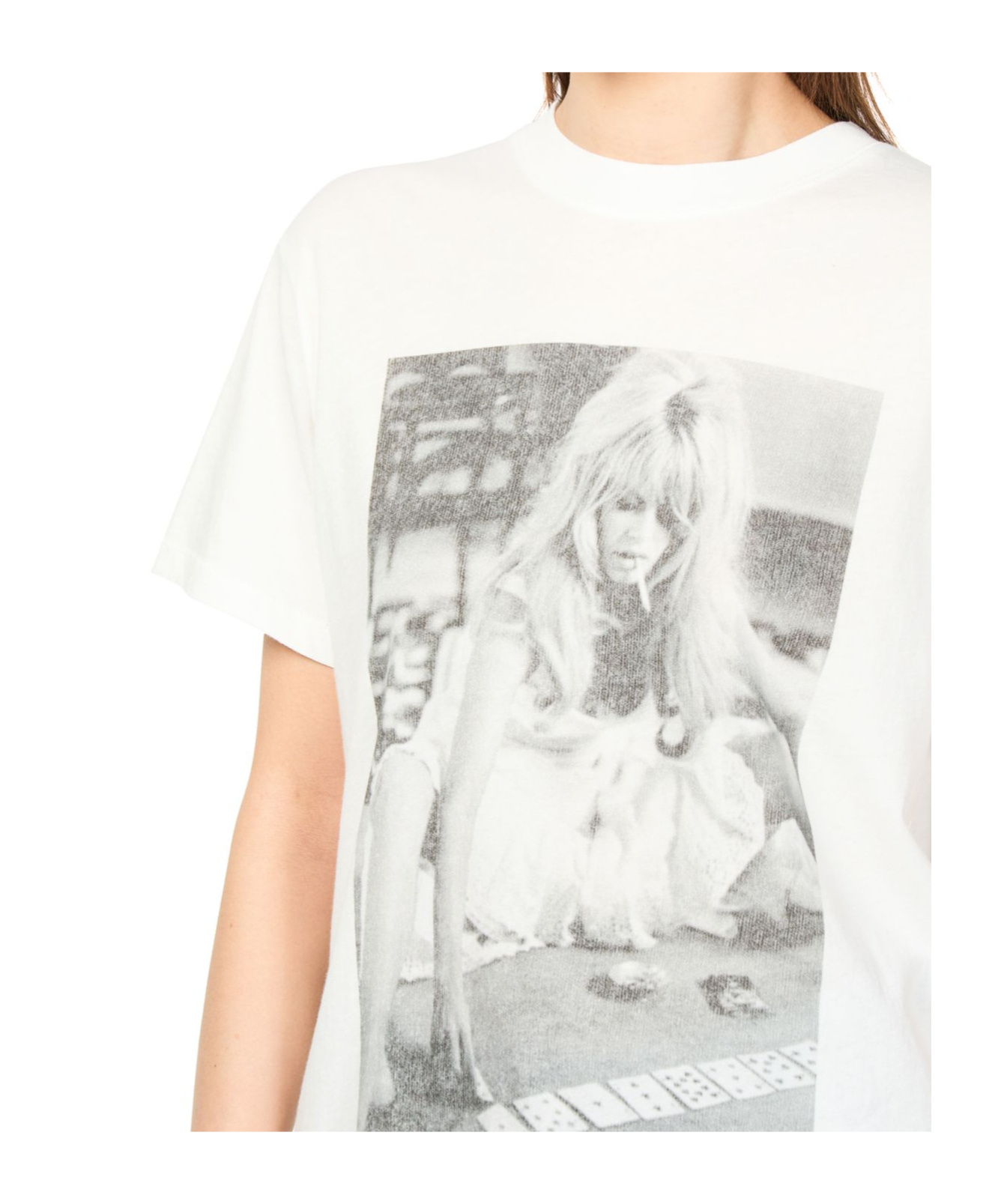 ANINE BING SHORT-SLEEVED T-SHIRT