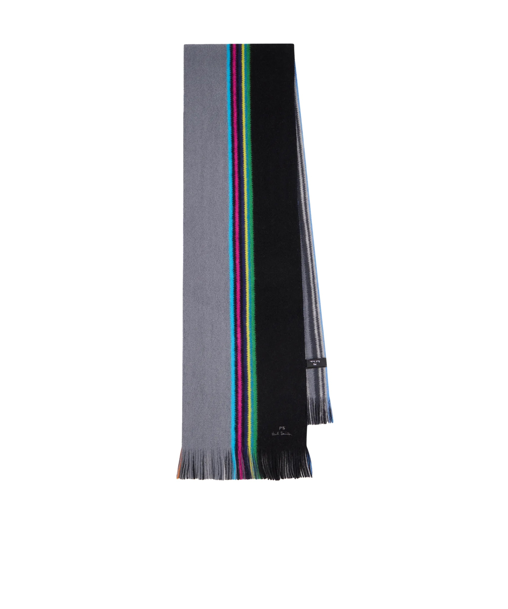 Ps By Paul Smith Sports-stripe Reversible Scarf