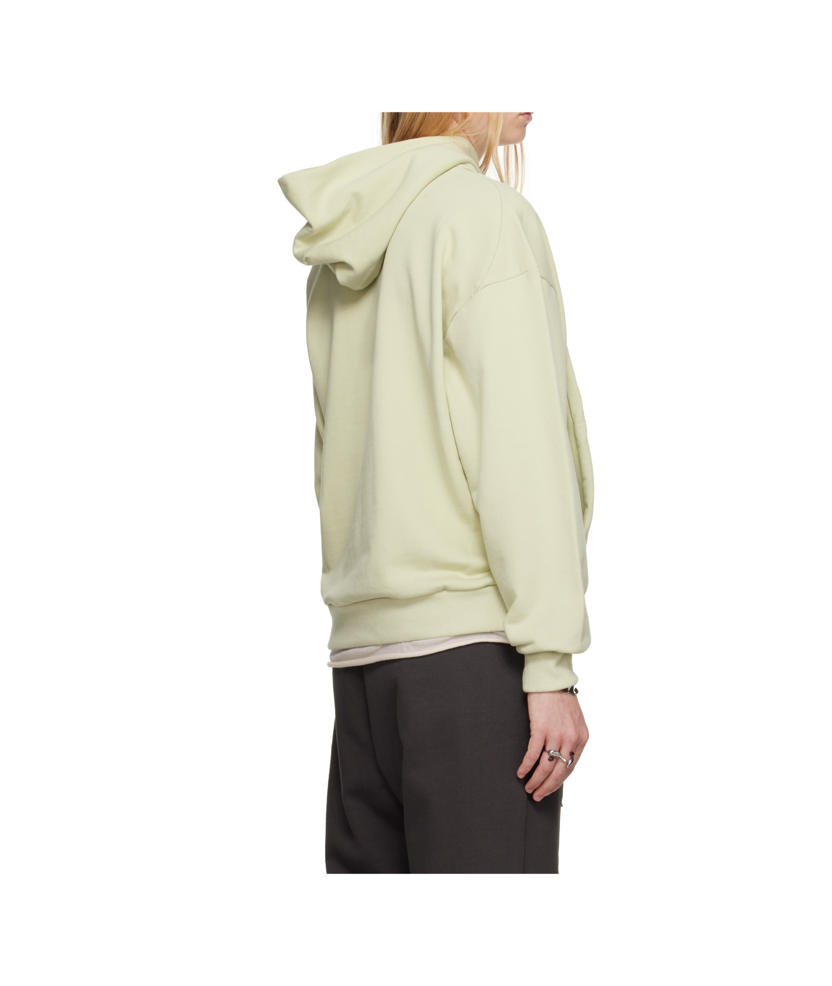 Post Archive Faction (paf) Yellow 8.0 Center Hoodie In Yellow