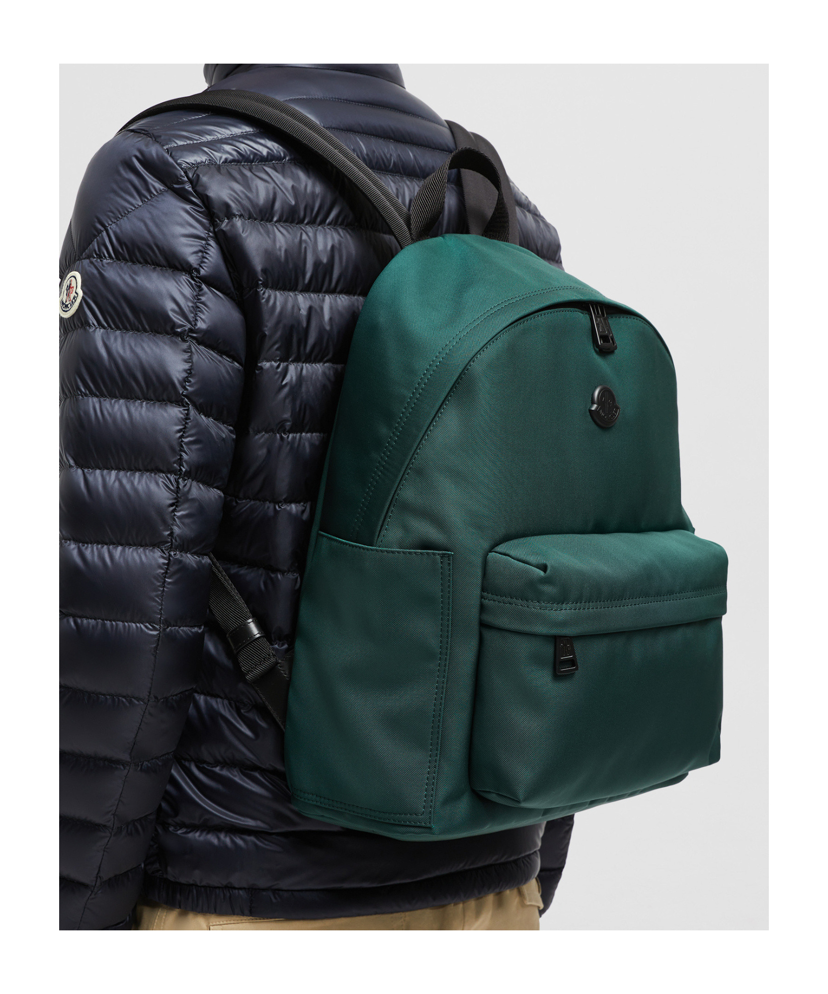Moncler Pierrick Backpack Adjustable Straps In Blue