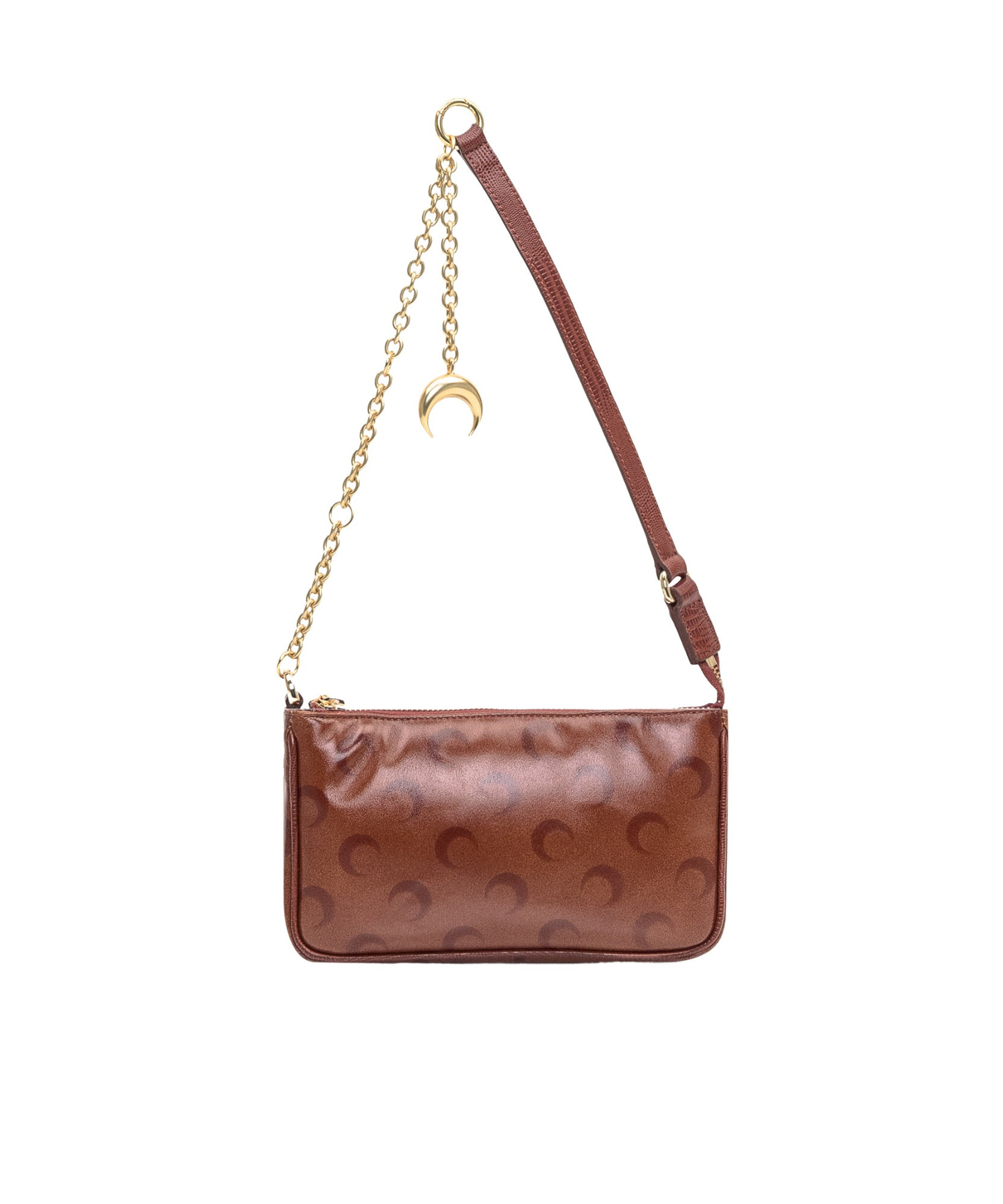 MARINE SERRE MOON PRINT SHOULDER BAG