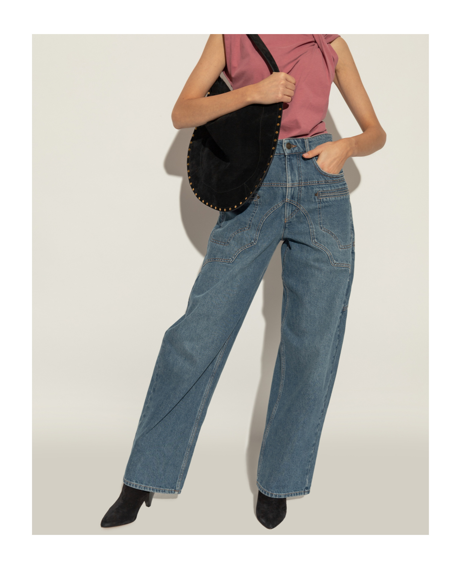 Isabel Marant Lirina Boots In Black