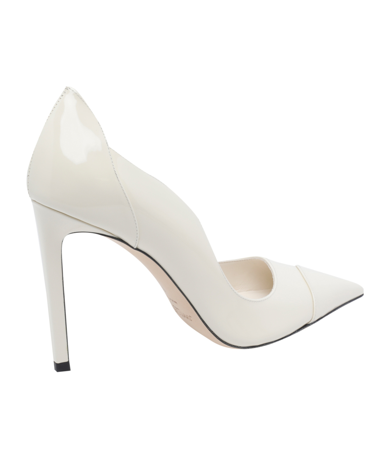 Jimmy Choo Chai Patent Leather Pumps In White