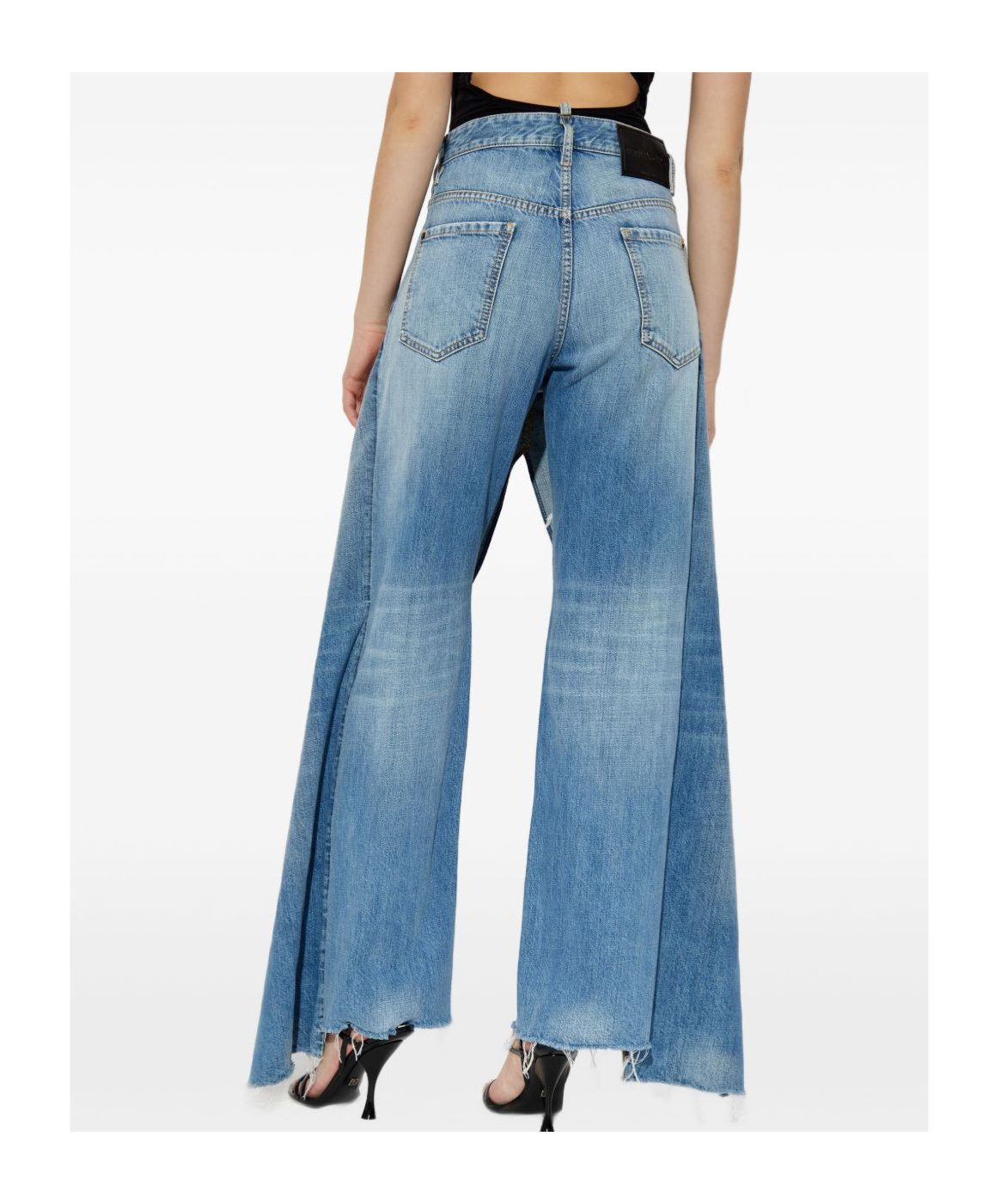 Dsquared2 X Bettter Frayed Jeans In Blue