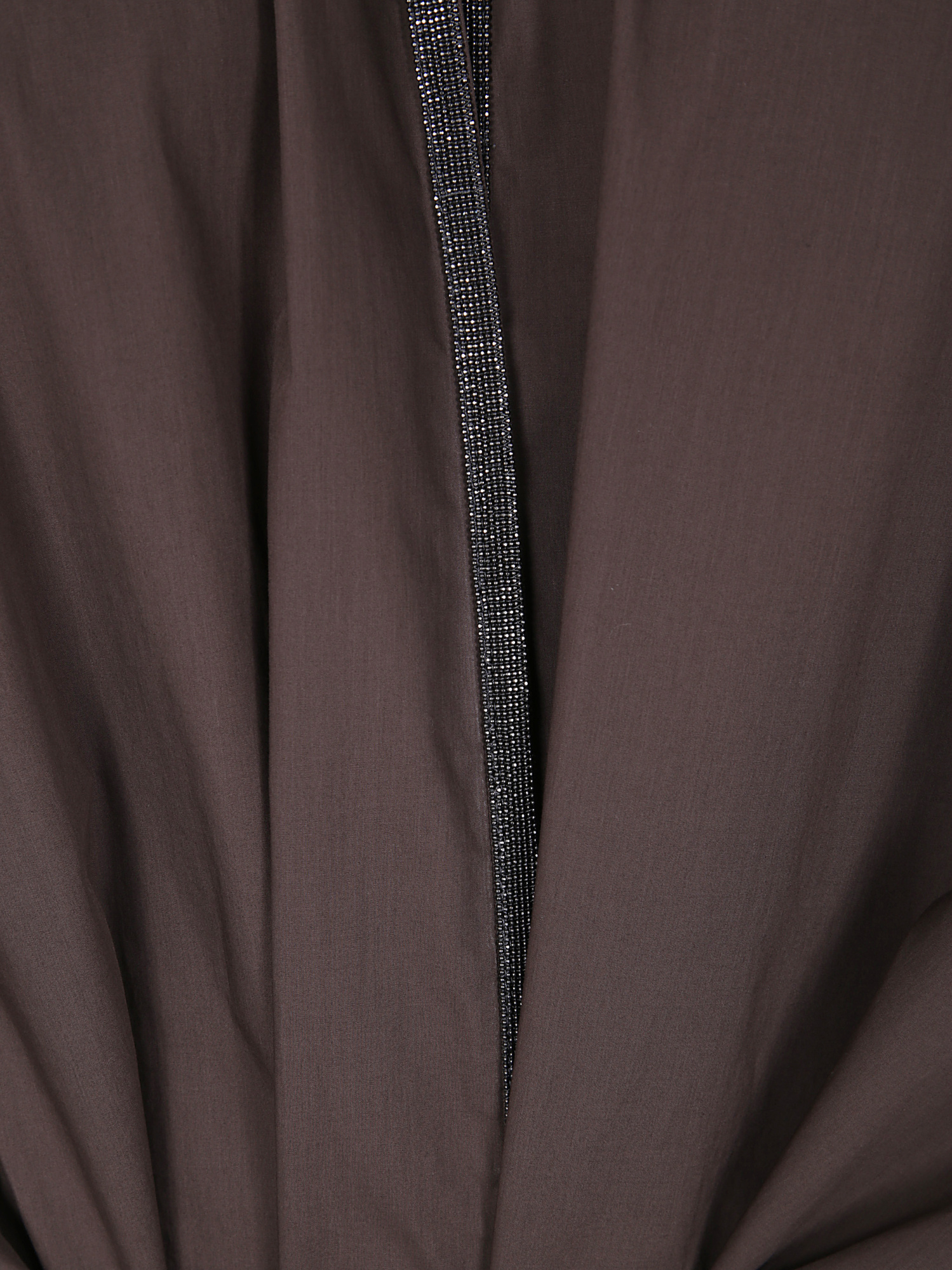 Brunello Cucinelli Short Sleeve Dress In Black