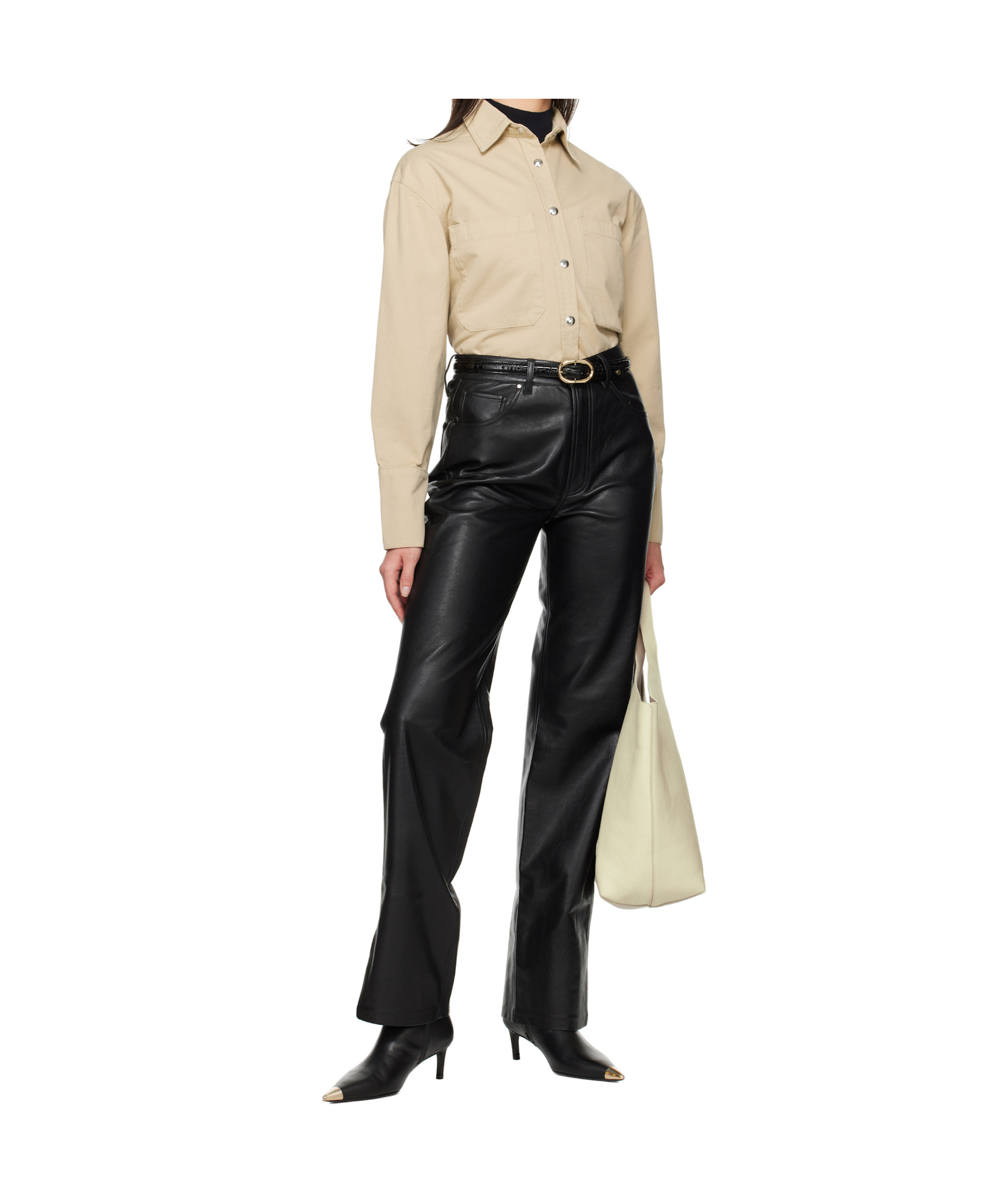 ANINE BING LONG-SLEEVED SHIRT