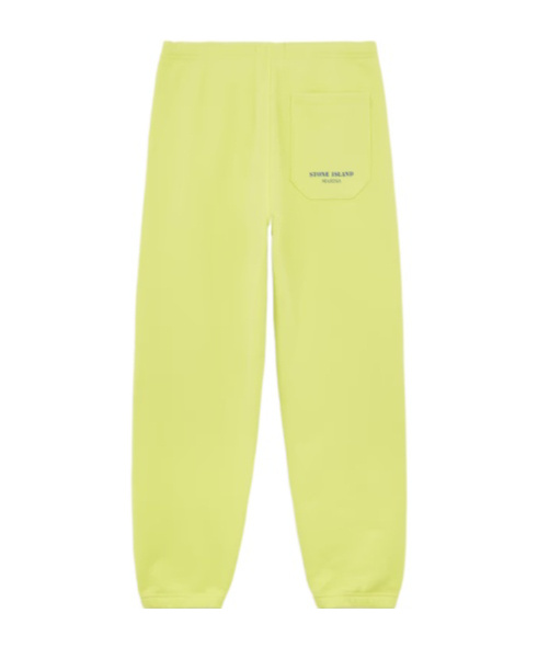 Stone Island Drawstring Sweatpants In Yellow