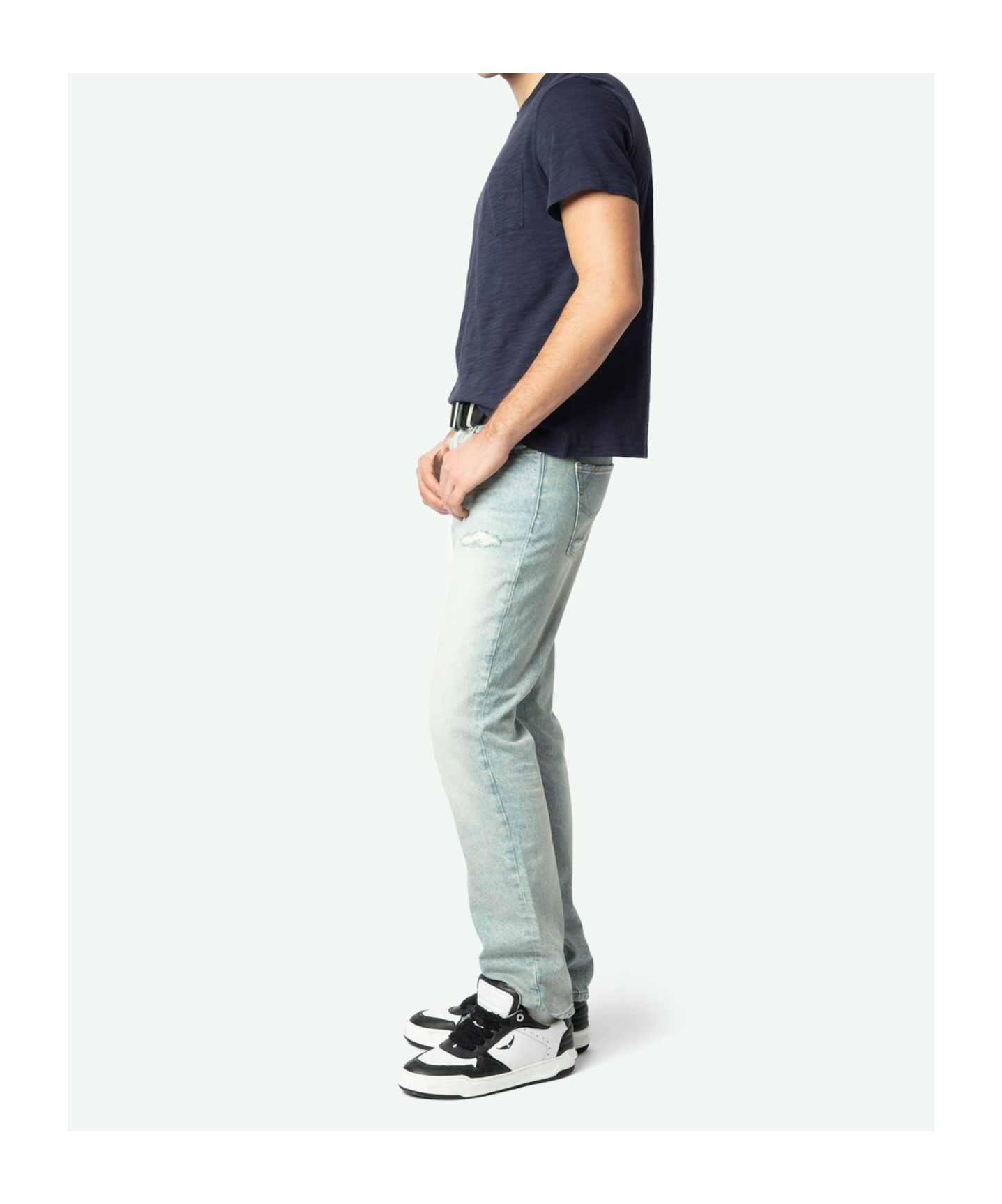 Zadig & Voltaire John Jeans In Green